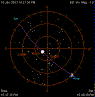 Transit of the ISS across the moon predicted 6 days in advance